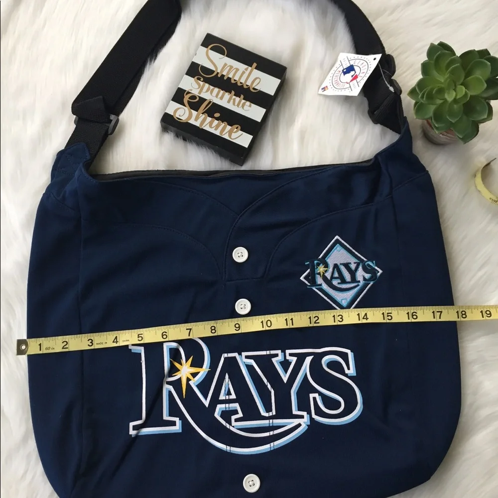 NWT Tampa Bay Rays Jersey Purse